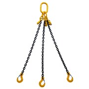 STARKE Chain Sling, 3/8in, G80, Sling Hook, with Chain Adjuster, 15 ft SCSG8038-3LSA-15